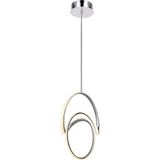 Datça 3 Renkli LED Avize, Uzaktan Kumandalı, Modern Salon Aydınlatma - 1 - Çok Renkli