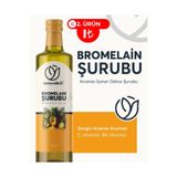 DATÇA BİRLİK Bromelaın Ananas Içeren Detox Şurubu (KOENZİM Q10 VE L-KARNİTİN ILAVELİ)