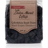 Datça Murat Çiftliği Çekirdeksiz Siyah Üzüm Kurusu 250 gr Black Grapes (Seedless)