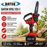 Datsu Safun Sf8j 133-1 20V Li-Ion Akülü Budama Testeresi Fırçasız Motor 20 Cm Mini Zincirli Testere