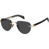 Davıd Beckham 7144/S Rhlır 55-20 Unisex Güneş Gözlüğü - Altın