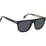 David Beckham Db 7111/S - I46IR Mat Siyah Gold Asetat Erkek Güneş Gözlüğü - I46IR - 56