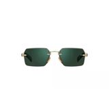 David Beckham Unisex Güneş Gözlüğü - Altın Havana Metal Çerçeve Yeşil Cam %100 Uv Koruma Db 7109/S 06J 55