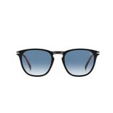David Beckham Unisex Güneş Gözlüğü - Siyah Kemik Çerçeve Koyu Mavi Degrade Cam %100 Uv Koruma Db 1160/S 05K 51