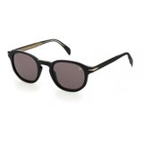 David Beckham Unisex güneş gözlükleri, 807/Siyah (Ir Black), 49
