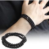 DAVİD BLACK Hem 99Luk Tesbih Hem Bileklik - Oniks