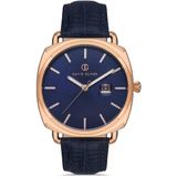 David Guner DG-8055GB-T3 Lacivert Rose Gold Erkek Kol Saati