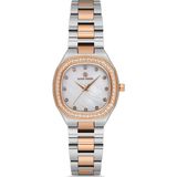 David Guner Rose Gümüş Kaplamalı Beyaz Kadranlı Kadın Kol Saati - Rose Gold - Gümüş