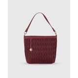 David Jones DJ432 Bordo Kadın Omuz Çantası