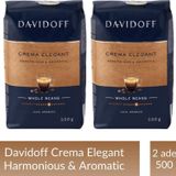 Davidoff Crema Elegant Çekirdek Kahve 500 gr x 2 Adet
