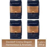 Davidoff Crema Elegant Çekirdek Kahve 500 gr x 4 Adet
