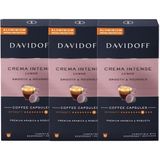 Davidoff Crema Intense Lungo Smooth & Rounded Aluminium Kapsül Kahve 10'lu 3X10 - 1 Adet - Espresso