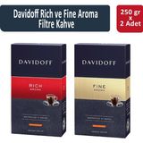 Davidoff Rich ve Fine Aroma Filtre Kahve 250 gr x 2 Adet