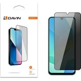 Davin Samsung Galaxy A16 Için Yanlardan Görünmeyen 5d Sert Privacy Cam Ekran Koruyucu - CS Siyah