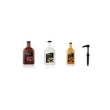 DaVinci Gourmet Da Vinci Davinci 4 Lü Sos Fırsat Seti (Çikolata+Beyaz Çikolata+Karamel+Sos Pompası)