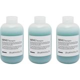 Davines 3x250 ml Minu Boyalı Saç Şampuanı