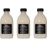 Davines 3x280 ml Oi Tüm Saç Tipleri İçin Sülfatsız Bakım Şampuanı
