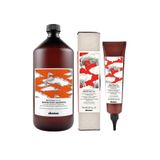 Davines NaturalTech Energizing Şampuan 1000 ml + Jel 150 ml Set, İnce ve Dökülmeye Yatkın Saçlar İçin