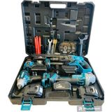 Dawreek 4'lü Set MK350 (13 mm Çelik Mandren Somun Sıkma Şarjlı Spral Şarjlı Hilti)