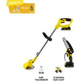 Dawreek Şarjlı Tırpan + Testere Yellow