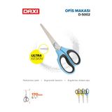 Daxi D-5002 Ofis Makası , 17 Cm , 3 Farklı Renk Seçeneği Vardır