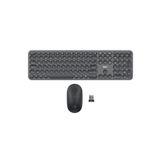 Daxi MK250 Elegance Combo Sessiz 2.4GHz Kablosuz Türkçe Q Klavye Mouse Seti (Grafit Gri)