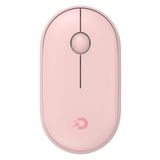 Daxi MX300 Mobile Pro Sessiz Kablosuz Mouse Bluetooth ve 2.4ghz Wireless Bağlantı - Pembe