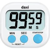 Daxi TX-100 Beyaz Kronometre Ergonomik Tasarım ile Profesyonel Kullanım İçin Uygun