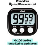 Daxi TX-100 Siyah Kronometre