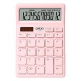 Daxı X-120 Pastel Pembe 12 Haneli Hesap Makinesi