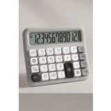 DAXI X-250 12 HANELİ HESAP MAKİNESİ (PASTEL GRİ)