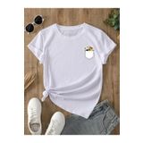 DAXİS Sportwear Company ÇİÇEK BASKILI ÇOCUK TİŞÖRT - BİSİKLET YAKA T-SHIRT KIZ ERKEK