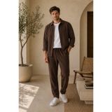 DAXİS Sportwear Company ERKEK BÜRÜMCÜK KUMAŞ GÖMLEK PANTOLON TAKIM