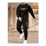 DAXİS Sportwear Company ERKEK SWITZERLAND Baskılı Eşofman Takımı Sweatshirt Jogger Eşofman Altı - Alt Üst Takım
