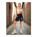 DAXİS Sportwear Company Kadın Büyük Beden Baskılı Şort