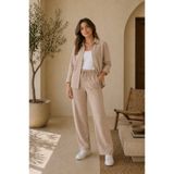 DAXİS Sportwear Company KADIN TAKIM BÜRÜMCÜK KUMAŞ GÖMLEK PANTOLON TAKIM