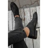 Daxtors D00226 Günlük Deri Erkek Klasik Ayakkabı - Siyah