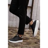 Daxtors D0158 Günlük Sneaker Spor Ayakkabı - Siyah - Beyaz