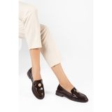 Daxtors D0503 Kadın Tokalı Loafer Günlük Ayakkabı