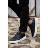 Daxtors D0506 Ortopedik Siyah Erkek Günlük Ayakkabı