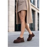 Daxtors D0606 Kadın Loafer Yüksek Taban Günlük Ayakkabı