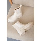 Daxtors D0742 Soğuk Geçirmez Kışlık Kadın Bot & Bootie - Nut