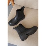 Daxtors D0742 Soğuk Geçirmez Kışlık Kadın Bot & Bootie - Siyah
