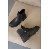 Daxtors D0899 Soğuk Geçirmez Kışlık Kadın Bot & Bootie - Siyah