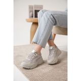 Daxtors D383 Günlük Kadın Sneaker Spor Ayakkabı - Gri