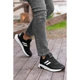 Daxtors Gordon Günlük Erkek Sneaker Spor Ayakkabı - Siyah - Beyaz