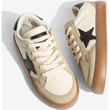 Daxtors Kids Zeer Çocuk Unisex Günlük Ortopedik Sneaker Spor Ayakkabı - Bej