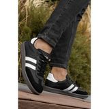 Daxtors Sanbo Günlük Ortopedik Erkek Sneaker Spor Ayakkabı - Siyah