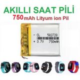 Day 750 Mah Wikys Q528 Akilli Cocuk Saat Telefon Batarya Pil 3.7V 582728