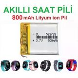 Day 800 Mah Akilli Cocuk Saat Telefon Batarya - Pil 3.7V 382728 Twox Wikys